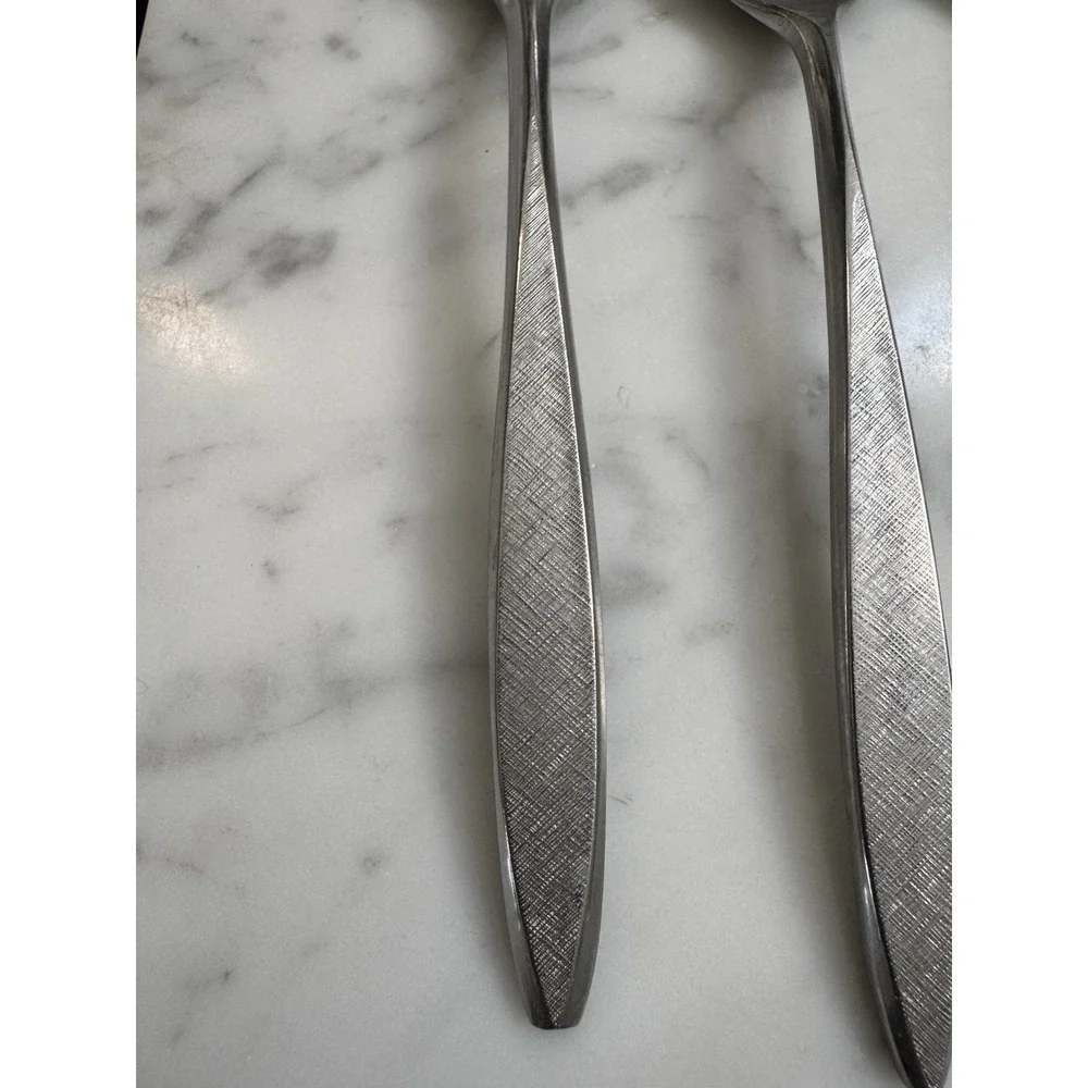 EKCO Eterna CORSAIR Teaspoons Stainless Flatware Vintage Japan 4 Pc‎